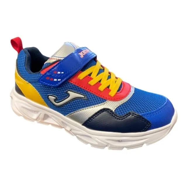 Joma scarpa da ginnastica da bambino Star Jr 2204 royal-yellow