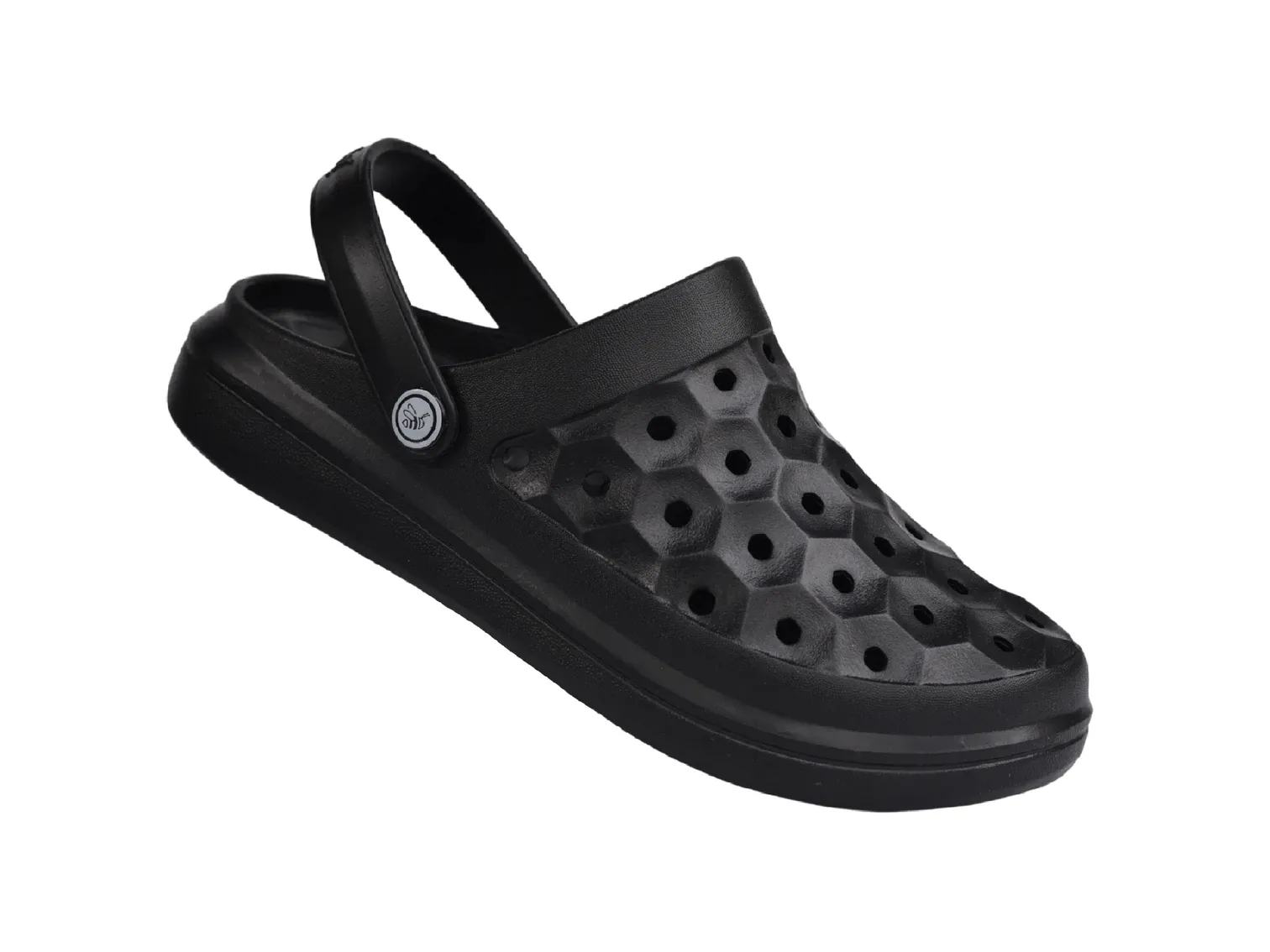 Joybees Unisex Varsity Clogs- Black