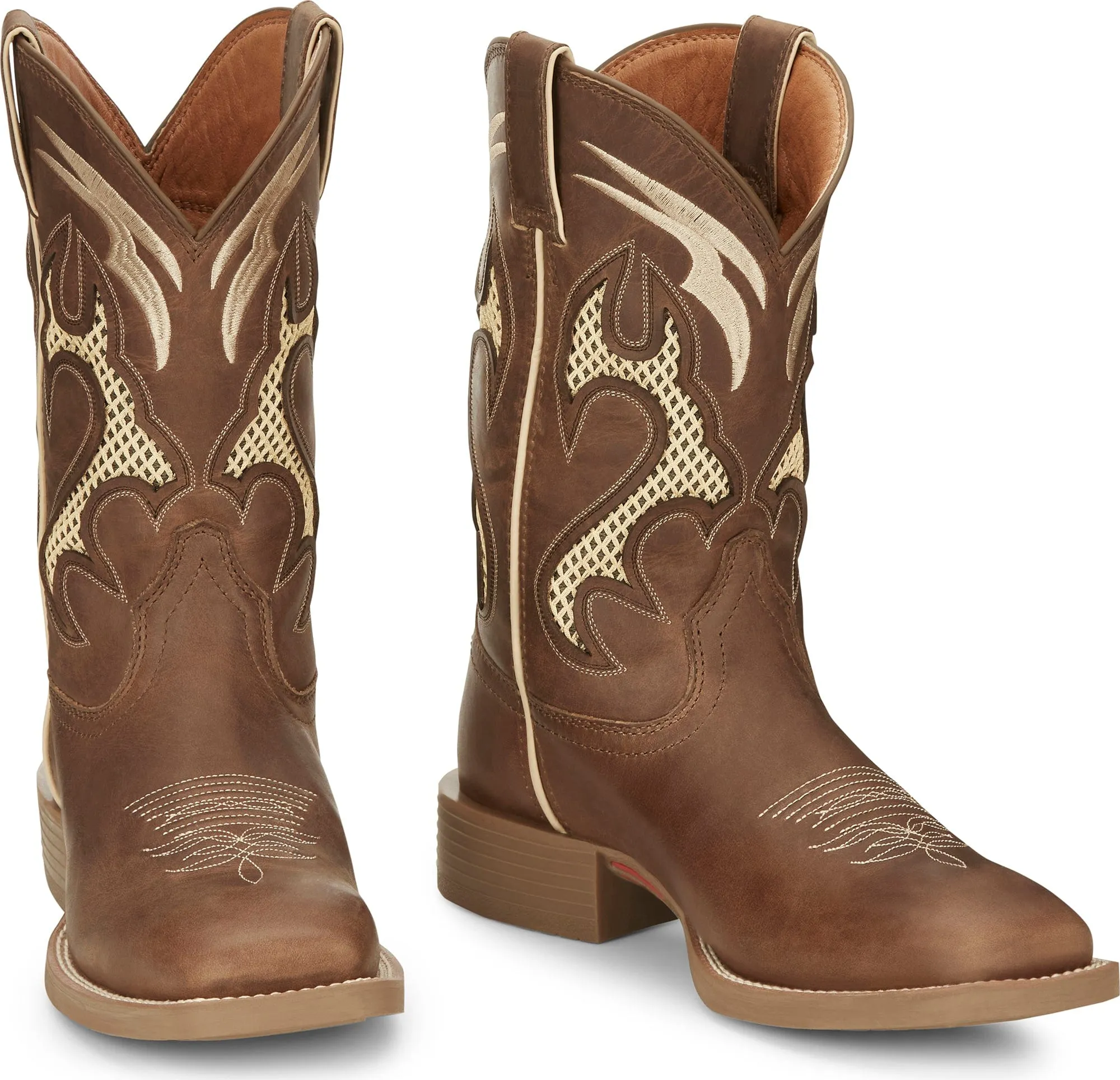 Justin Men's Octane Cider Brown Western Boot SE7540