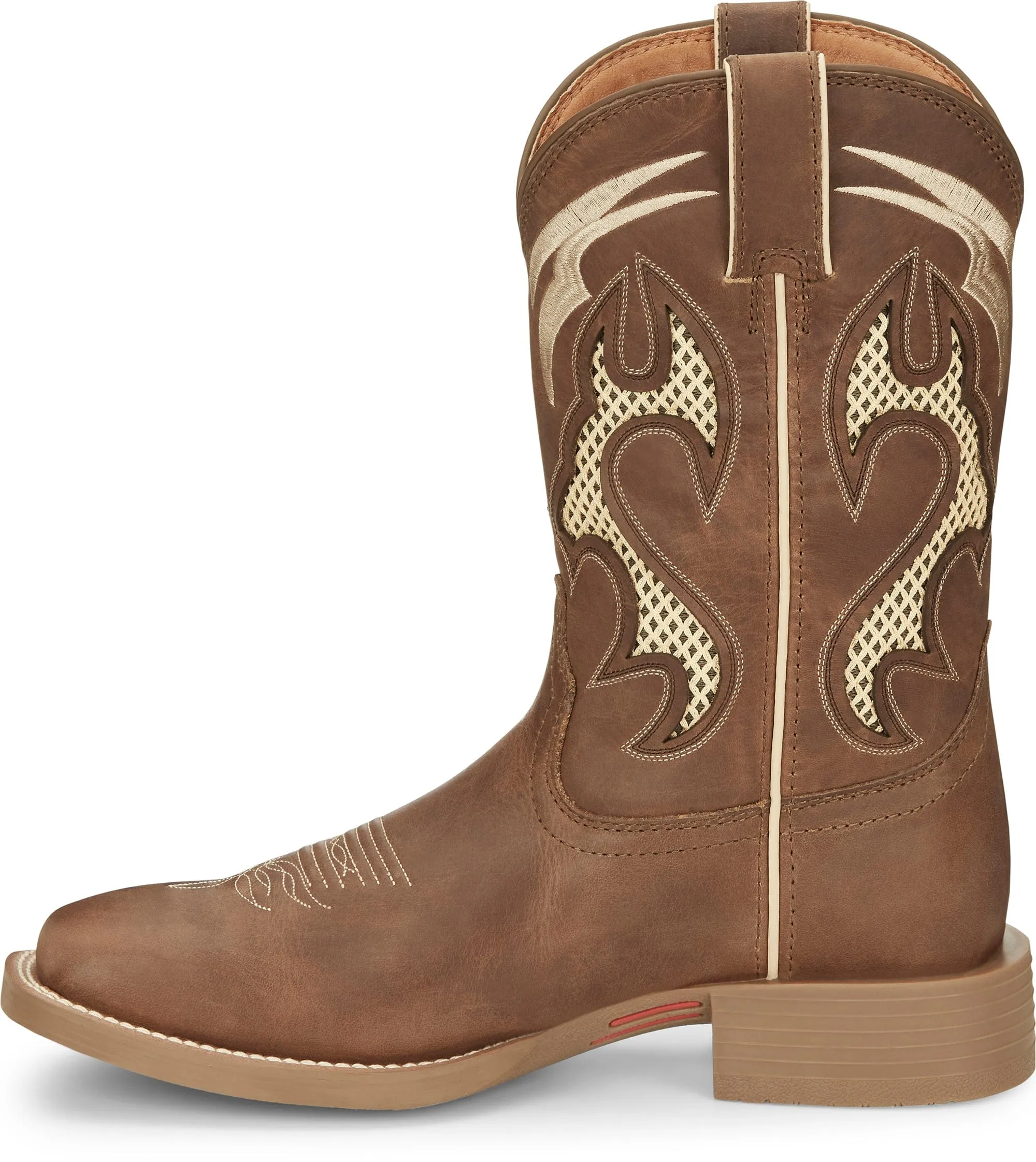 Justin Men's Octane Cider Brown Western Boot SE7540