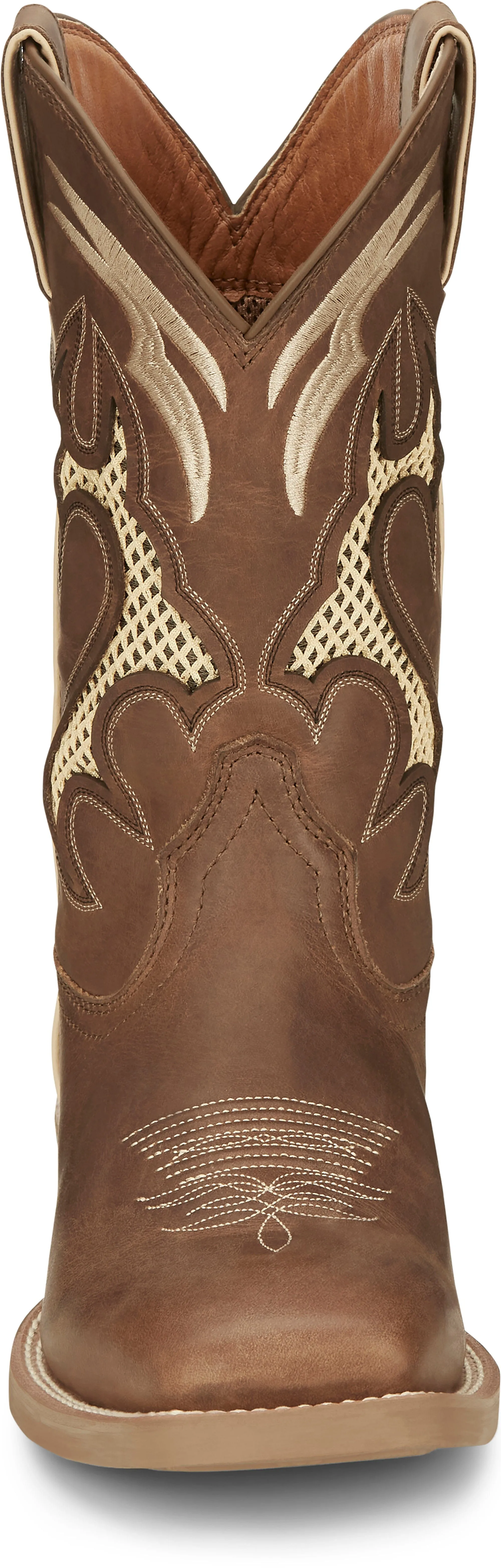 Justin Men's Octane Cider Brown Western Boot SE7540