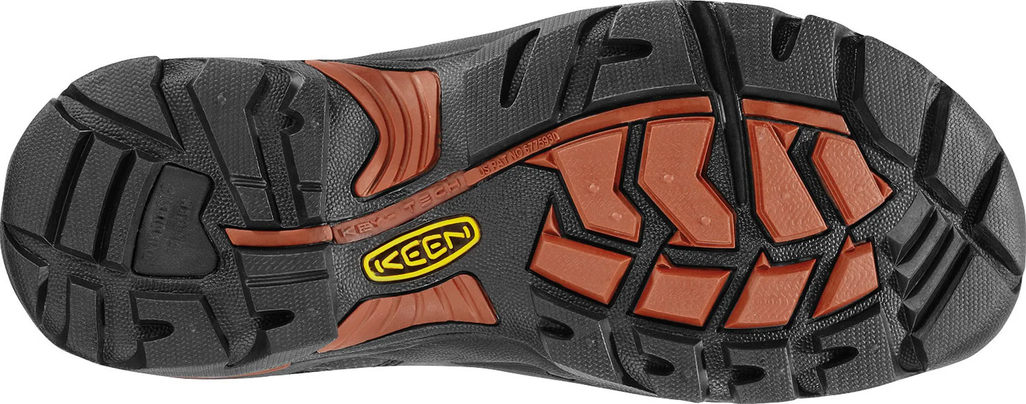 'Keen Utility' Men's 6" Pittsburgh Soft Toe - Brown / Orange