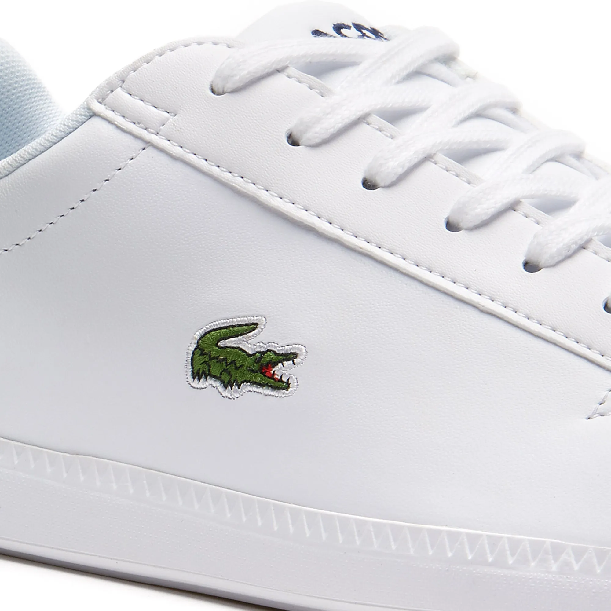 Lacoste Graduate Bl 1 Sma Sneakers -White/Gloss-Log-Marzipan-Java Bl
