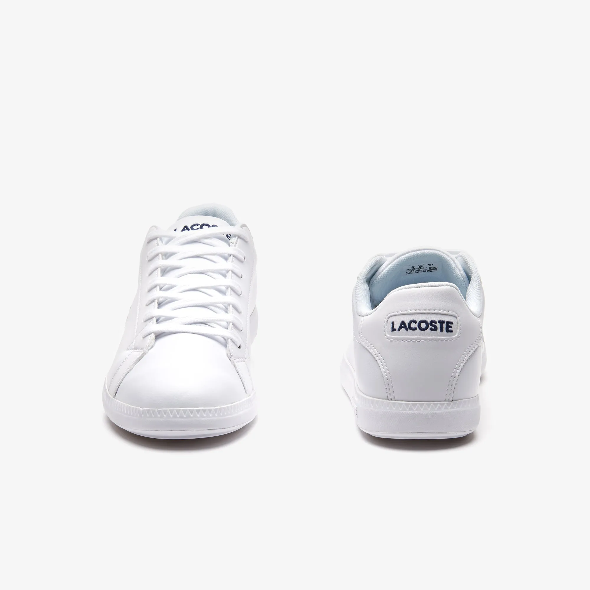 Lacoste Graduate Bl 1 Sma Sneakers -White/Gloss-Log-Marzipan-Java Bl