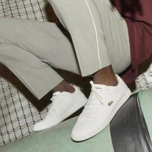 Lacoste Graduate Bl 1 Sma Sneakers -White/Gloss-Log-Marzipan-Java Bl