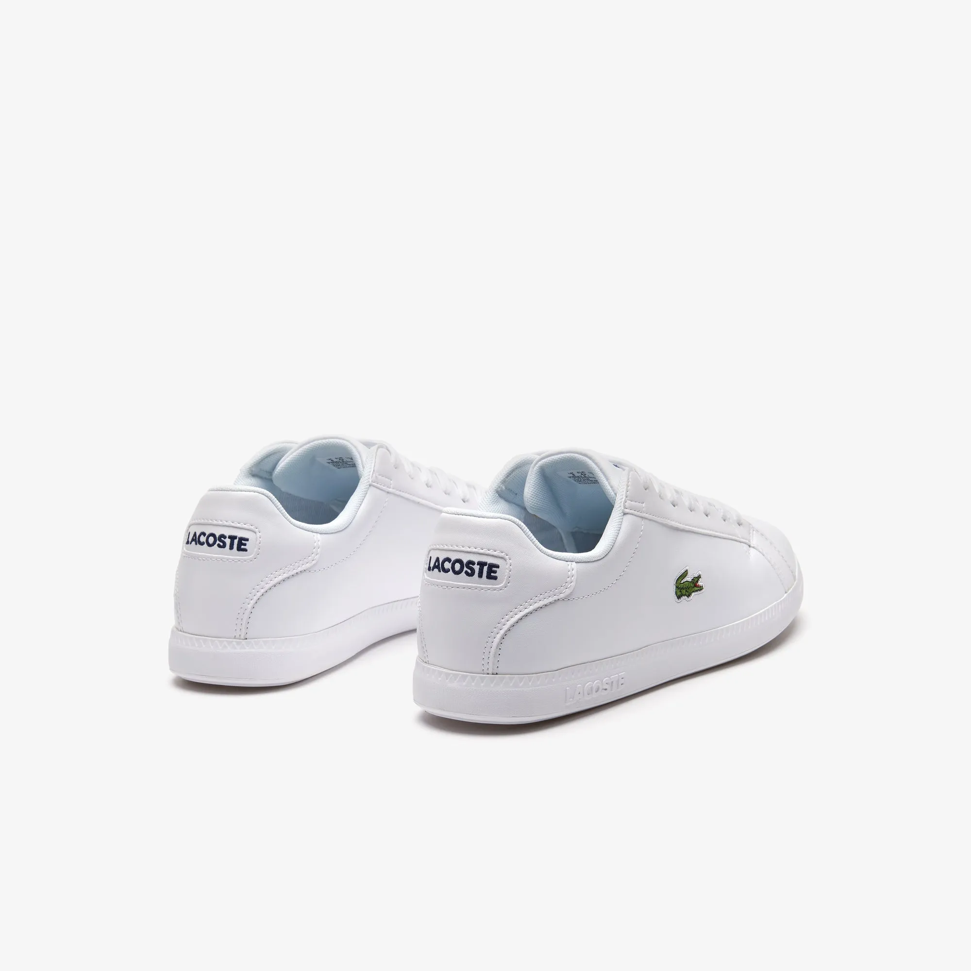 Lacoste Graduate Bl 1 Sma Sneakers -White/Gloss-Log-Marzipan-Java Bl