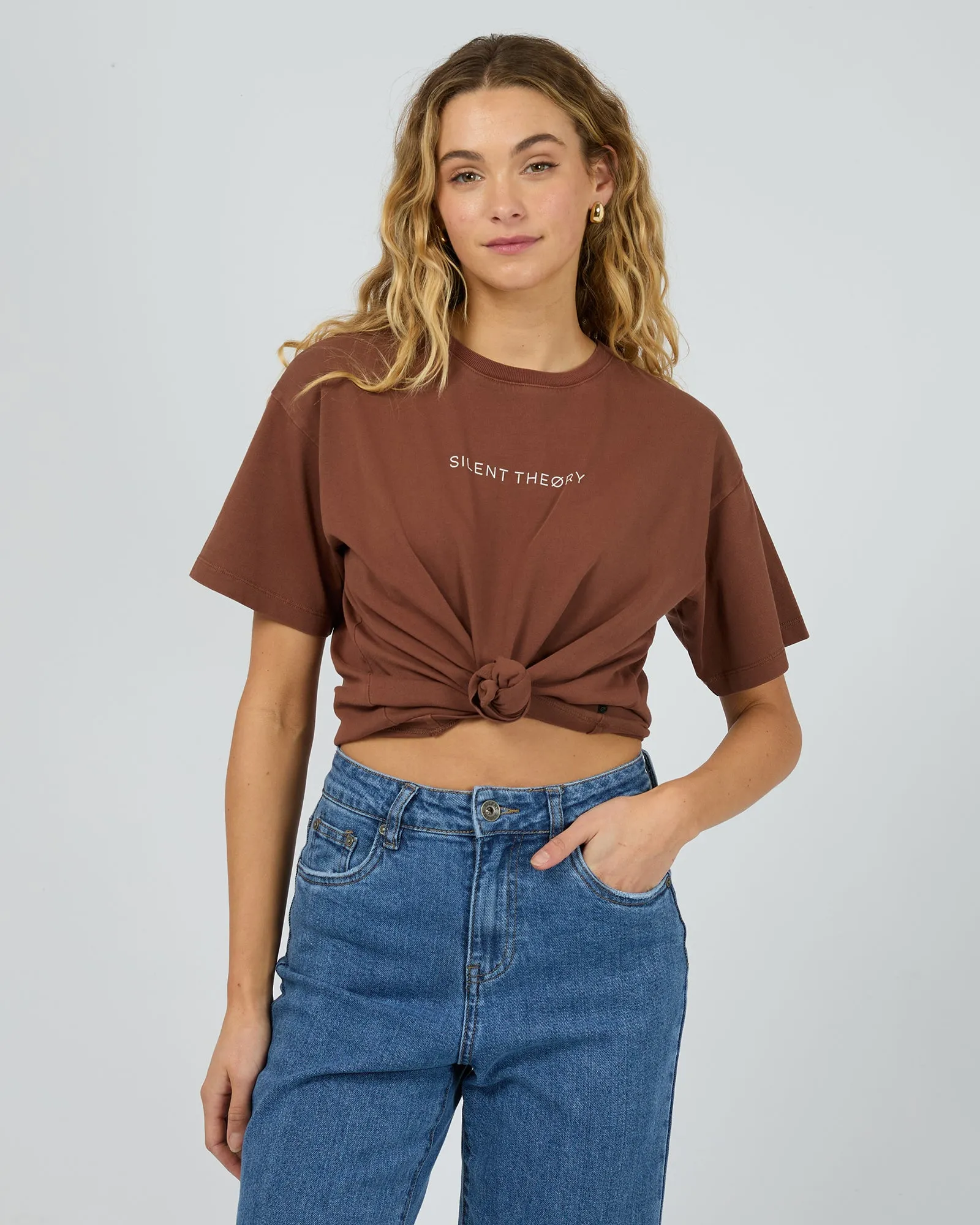 Logo Tee Brown
