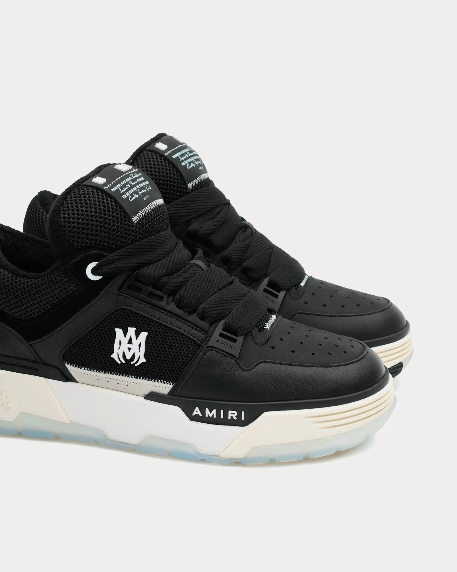 MA-1 Black Low Top Sneakers