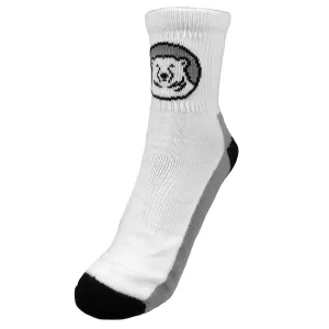 Mascot Medallion Quarter Socks from Twin City Knitting