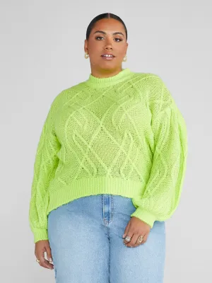 Melody Cable Knit Sweater