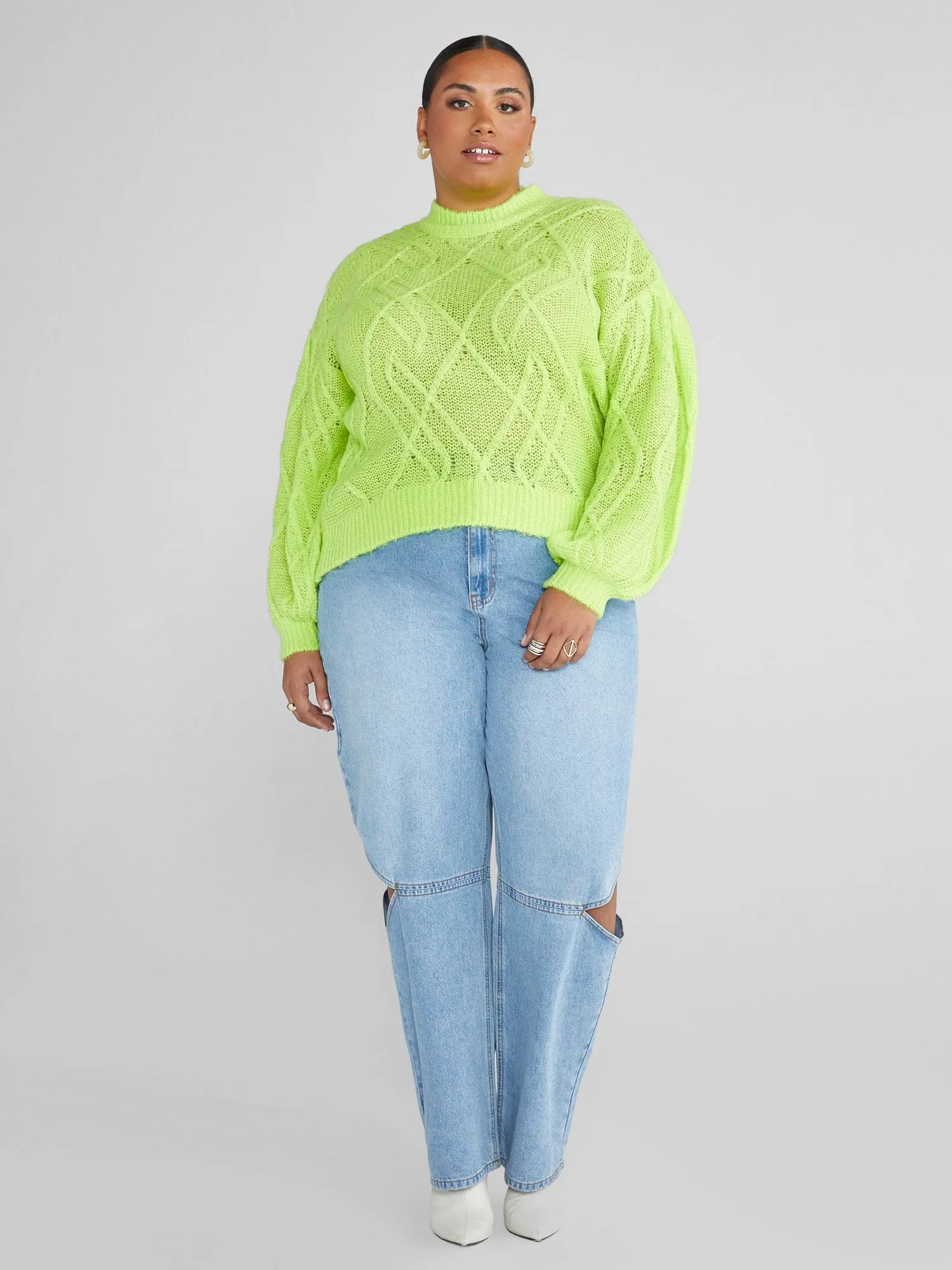 Melody Cable Knit Sweater