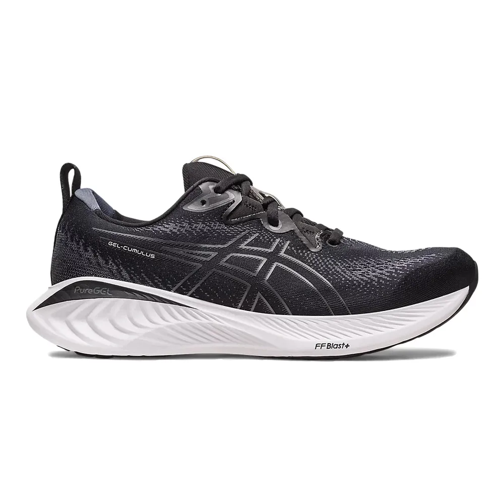 Men's Asics Gel-Cumulus 25, Black/Carrier Grey, 10 2E Wide