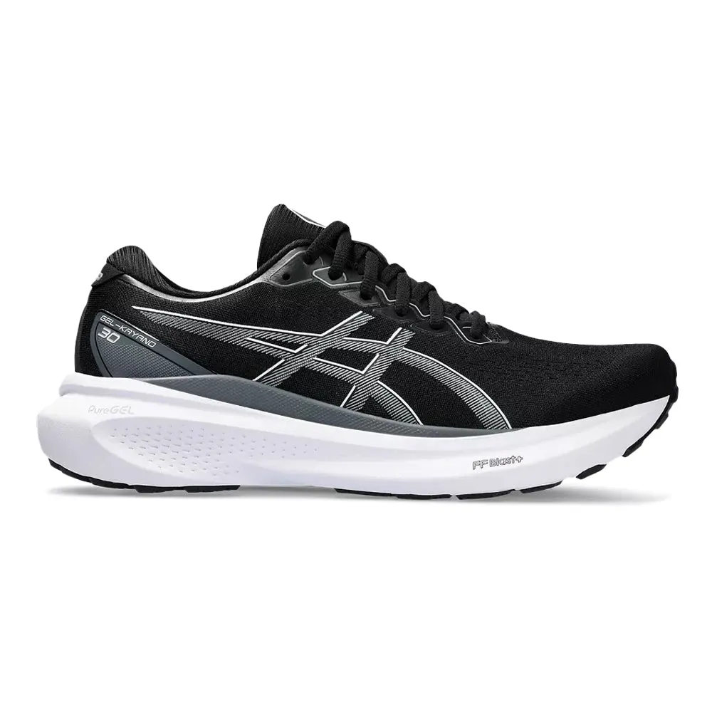 Men's Asics Gel-Kayano 30, Black/Sheet Rock, 11 4E Extra Wide