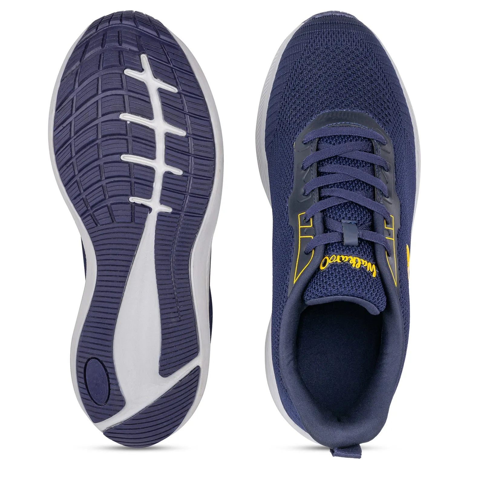 Men's Lace-up Sports Shoe - WS9090 Navy Blue