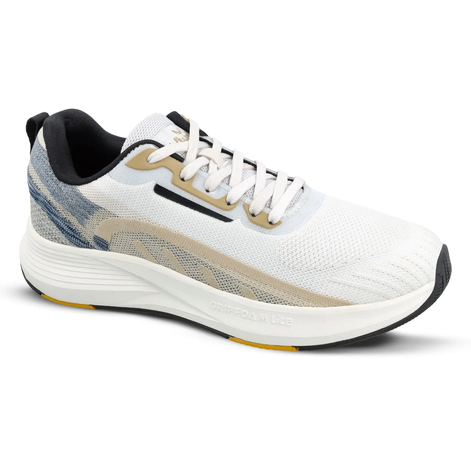 Men's Lace-up Sports Shoe - WS9106 Beige