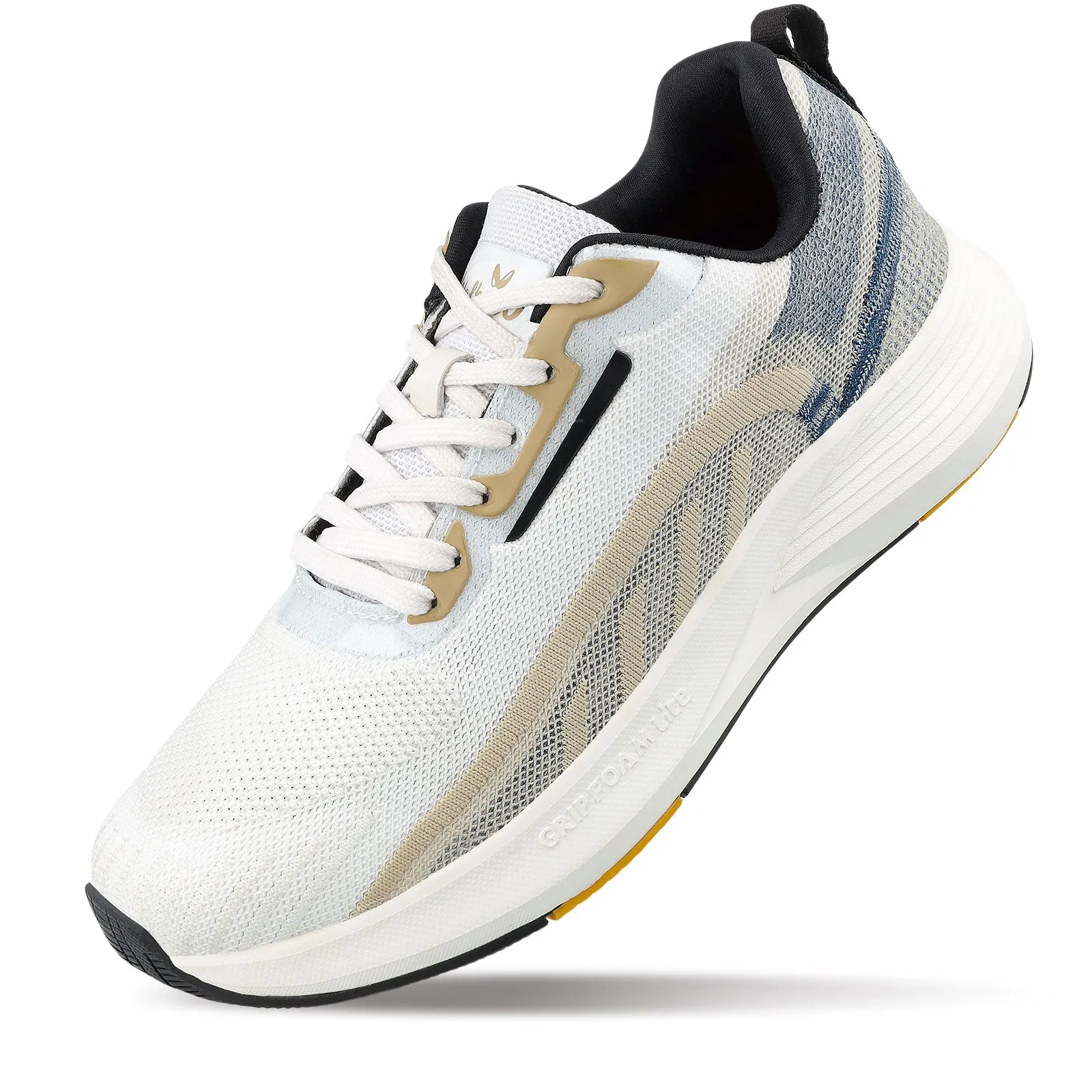 Men's Lace-up Sports Shoe - WS9106 Beige