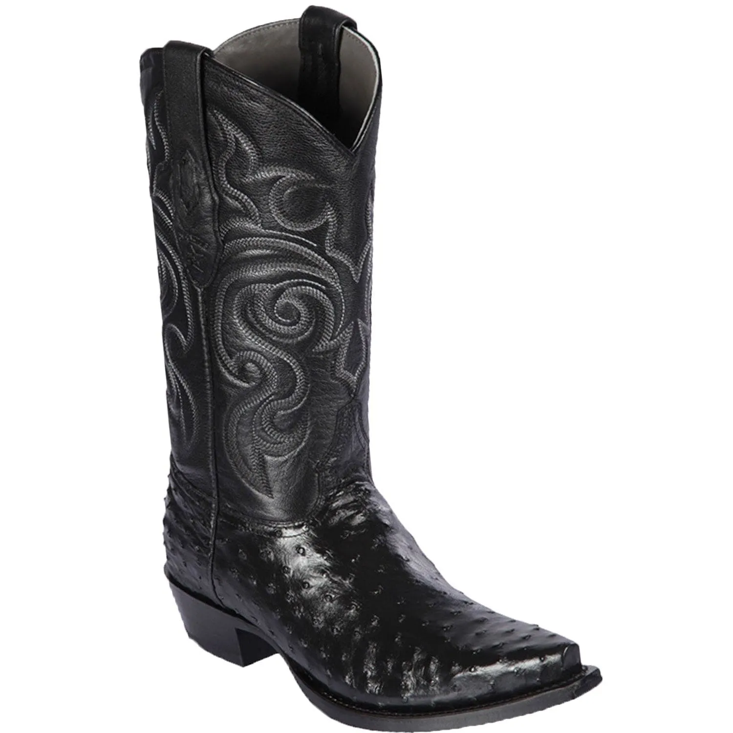 Men's Los Altos Original Ostrich Snip Toe Boots 9403