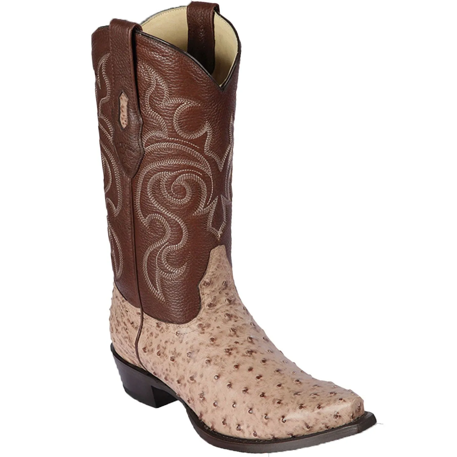 Men's Los Altos Original Ostrich Snip Toe Boots 9403