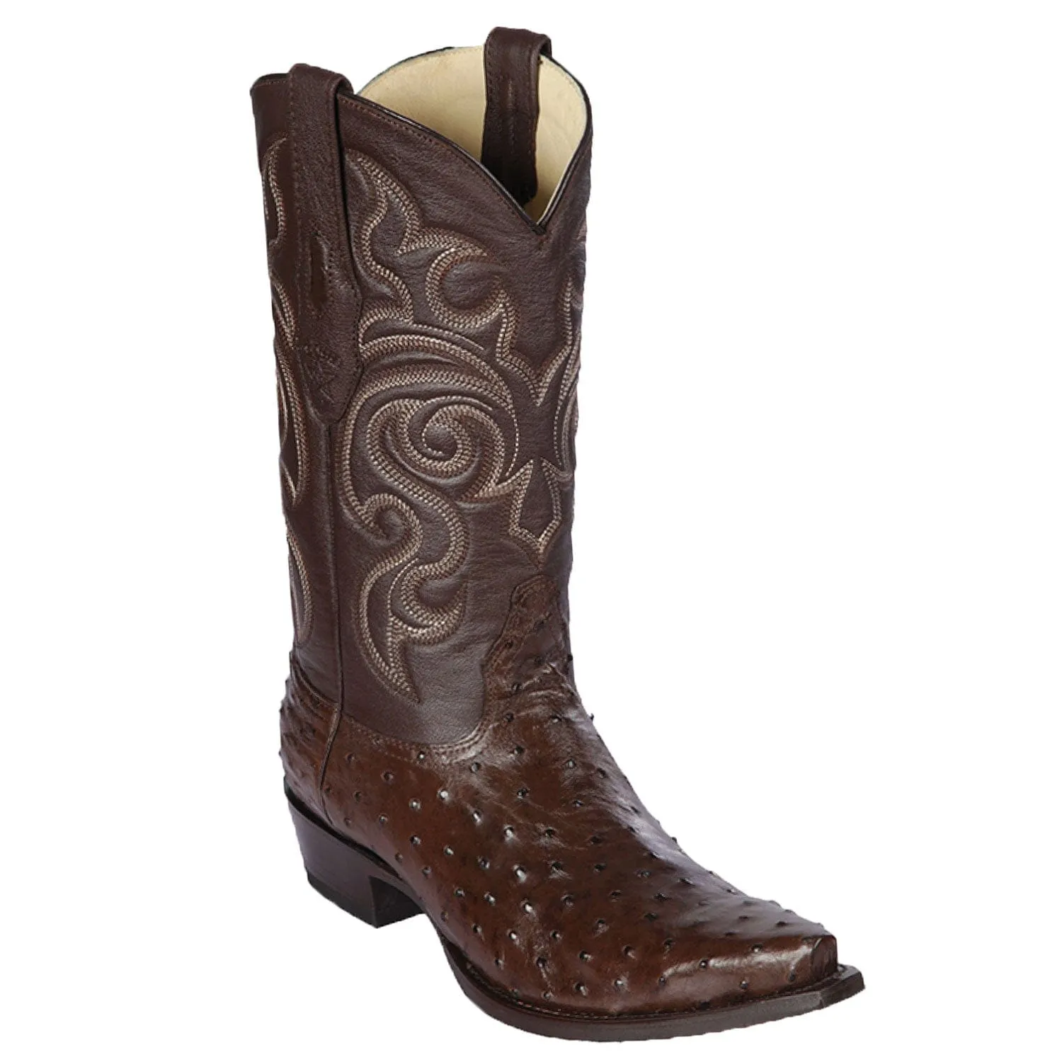 Men's Los Altos Original Ostrich Snip Toe Boots 9403