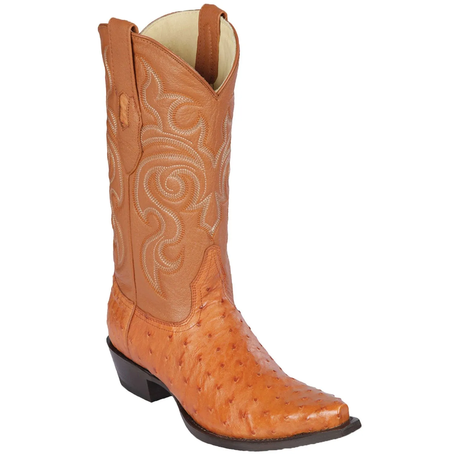 Men's Los Altos Original Ostrich Snip Toe Boots 9403