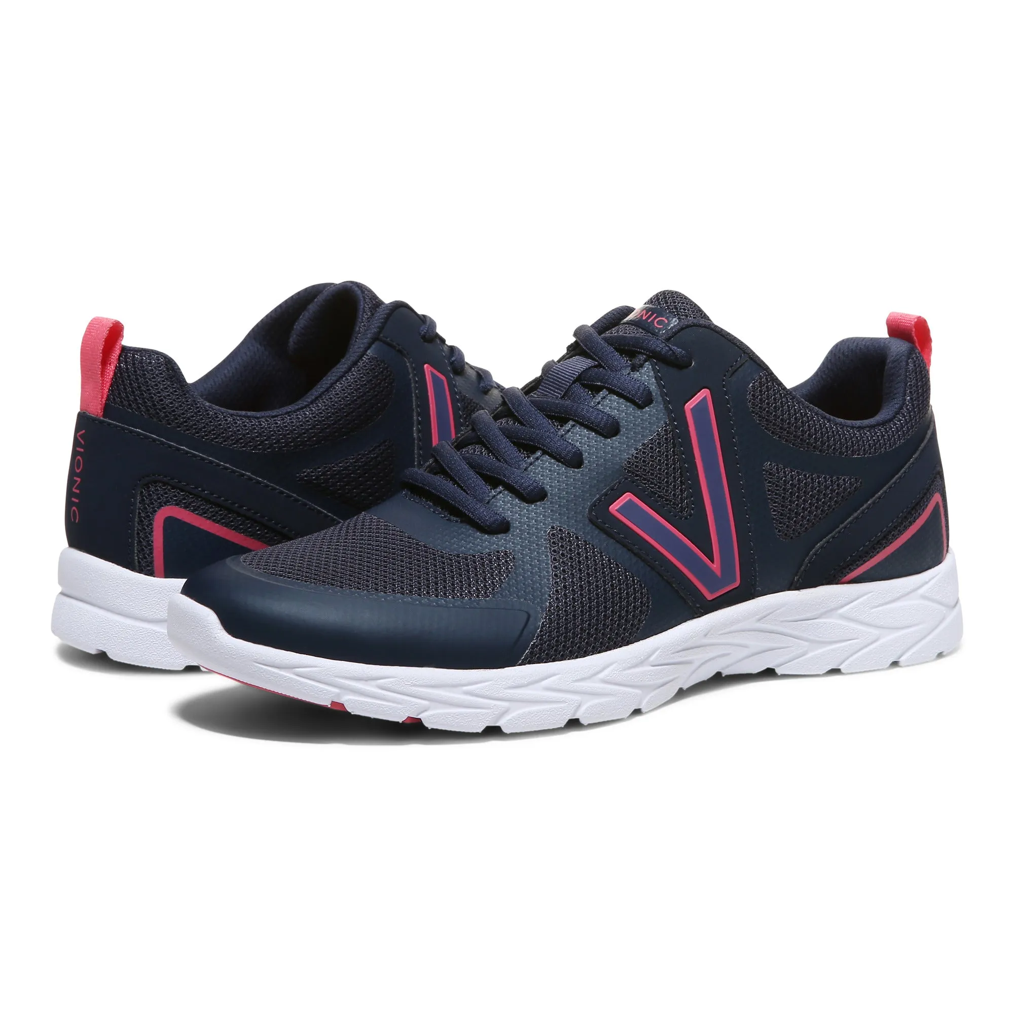 Miles II Sneaker - Navy/Pink