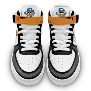 Nami Sneakers Air Mid OP Custom Anime Shoes