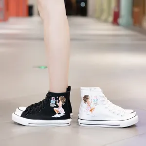 Nanccy Elegant Cartoon High Top Shoes