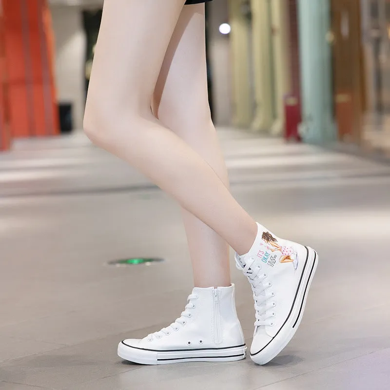 Nanccy Elegant Cartoon High Top Shoes