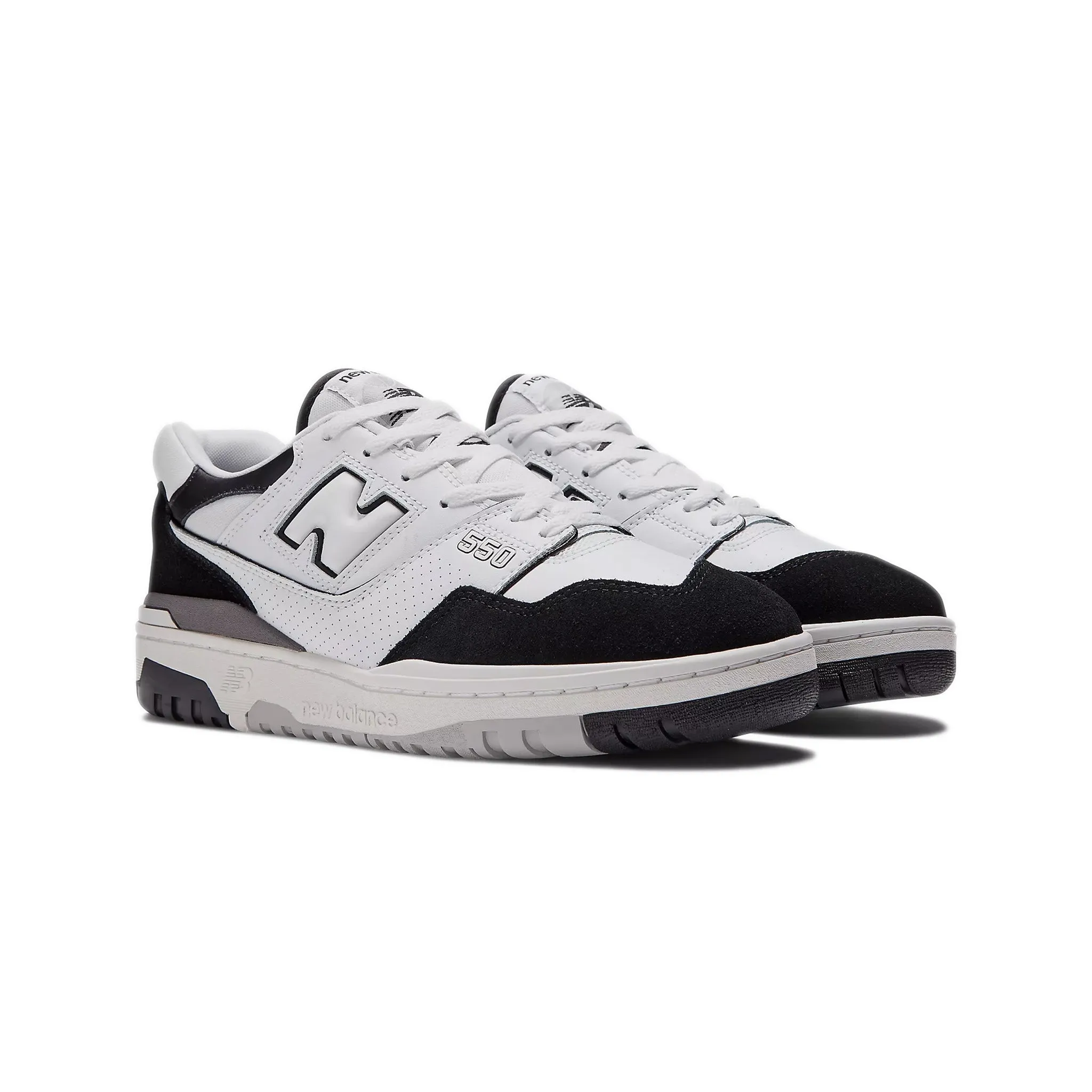 New Balance 550 White Black Rain Cloud
