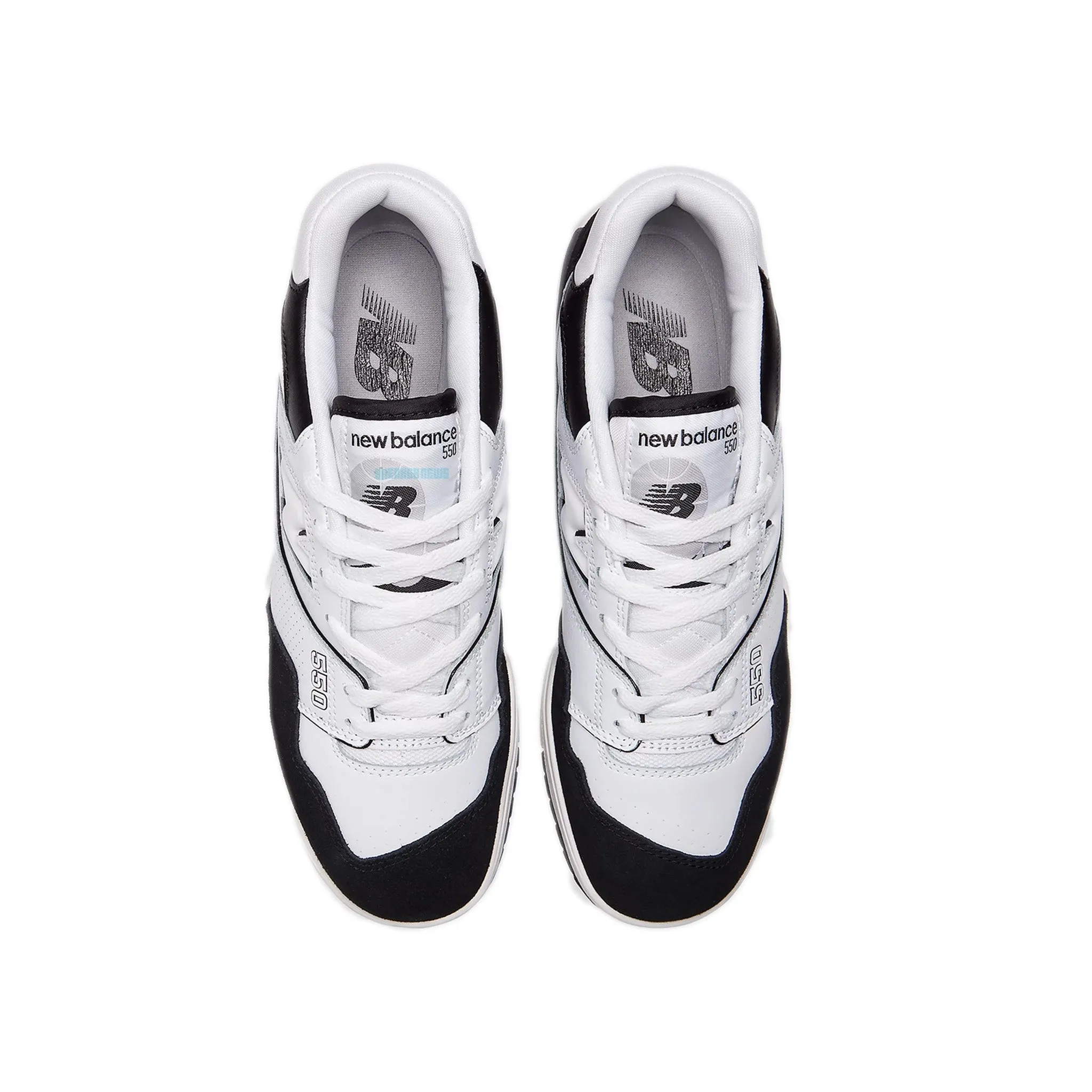 New Balance 550 White Black Rain Cloud