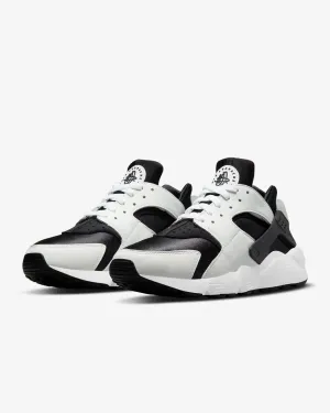 Nike Air Huarache DD1068-001 Mens Black White Leather Running Sneaker Shoes D122