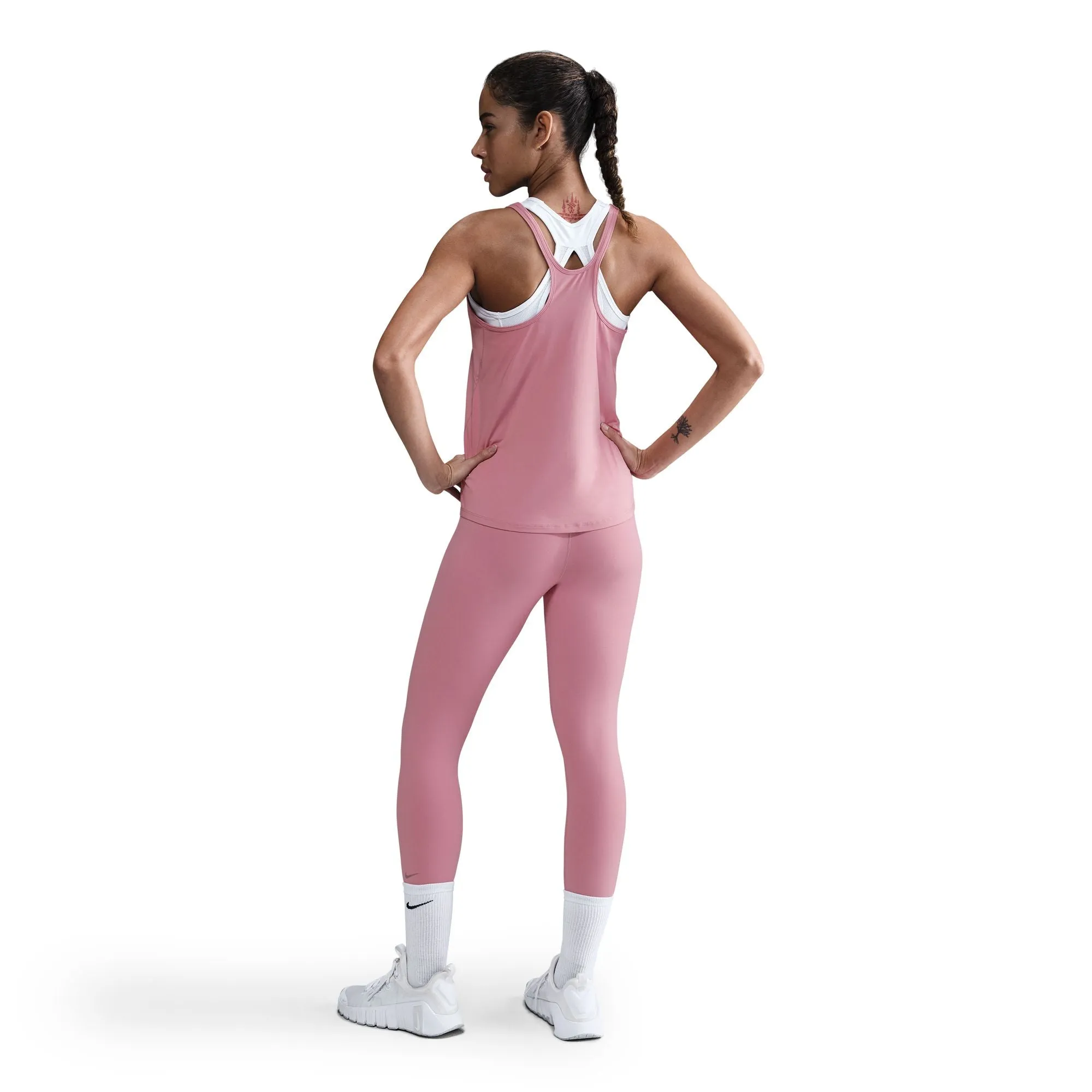Nike One Classic Dri-FIT Strappy Tank Top - Elemental Pink