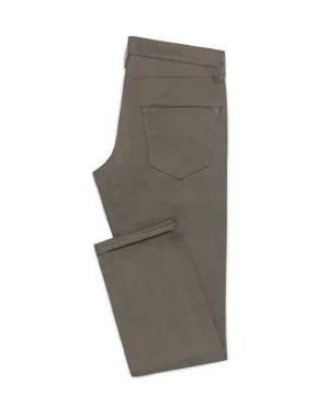 Olimpias Dusty Olive Heavy Cotton Twill Stretch