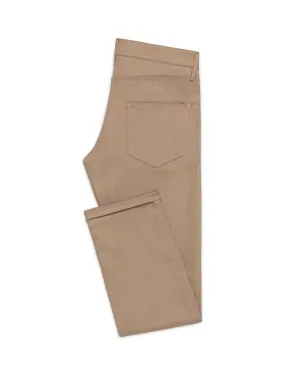Olimpias Khaki Heavy Cotton Twill Stretch