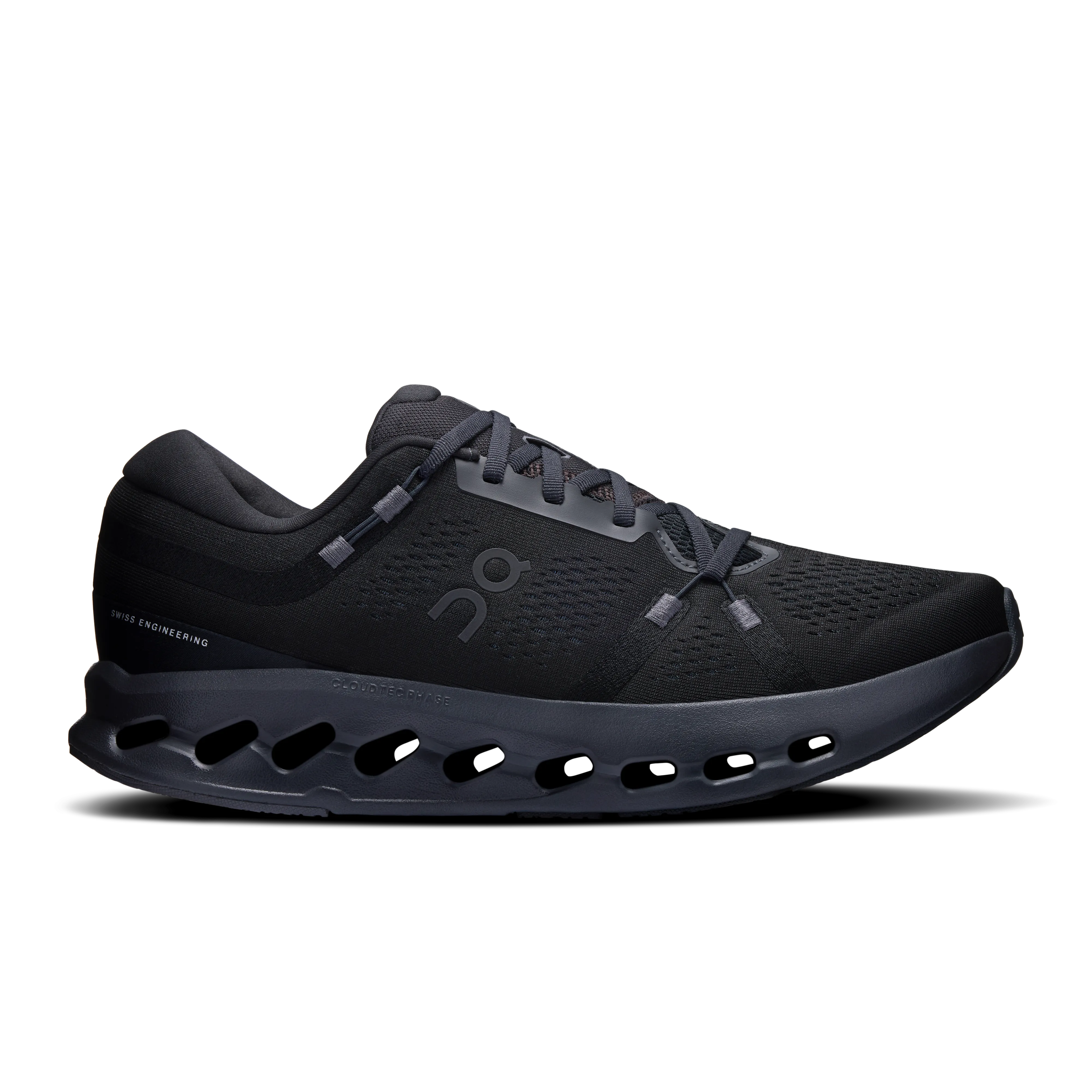 On Running Men's Cloudsurfer 2 Shoes - Black / Black