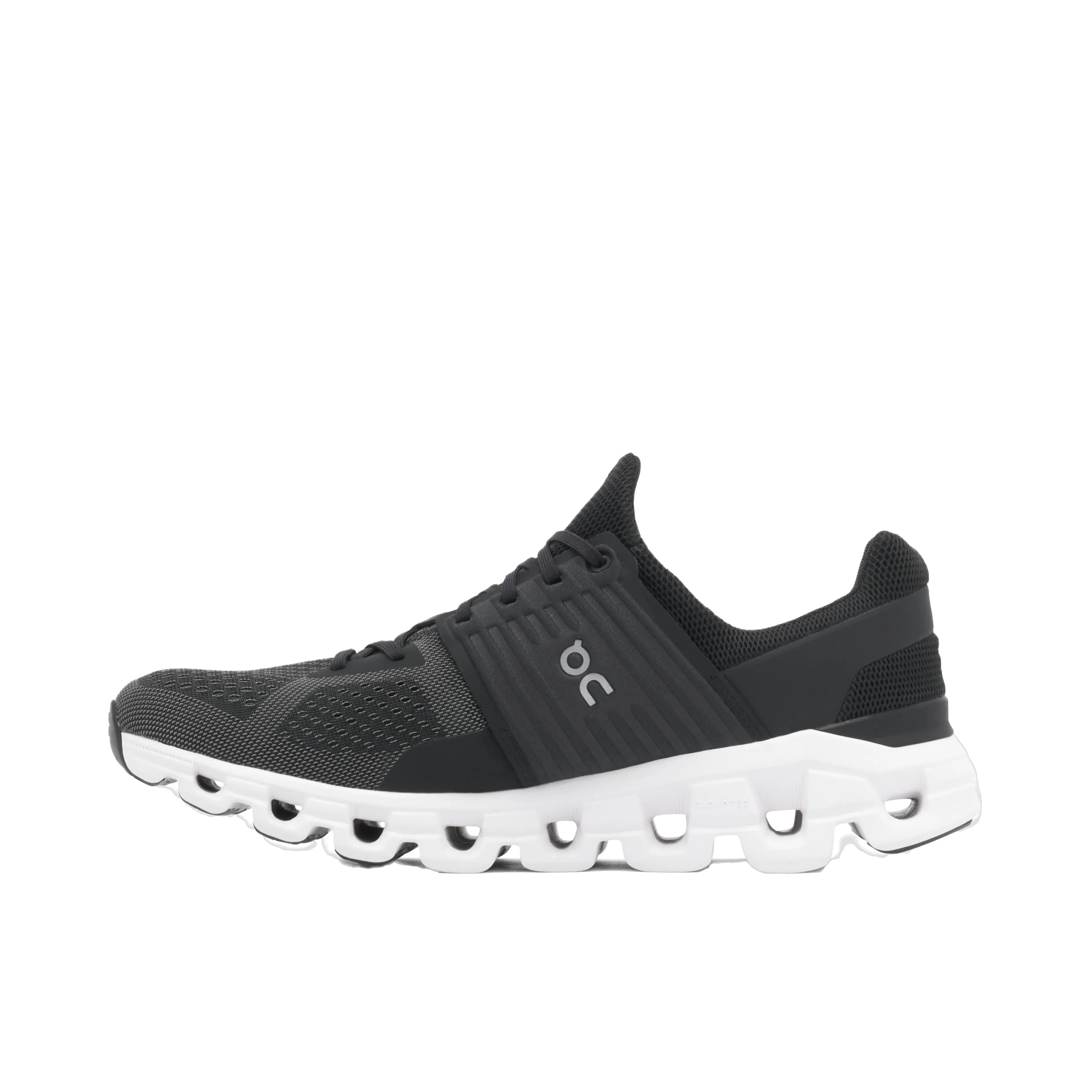 On Running Men's Cloudswift Shoes - Black / Rock / White