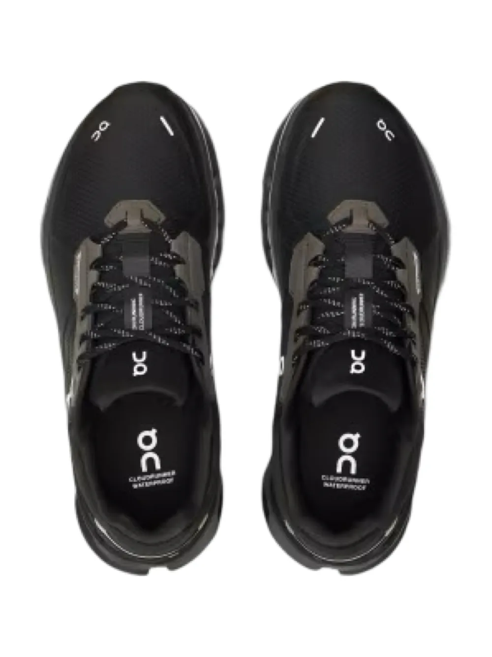 On Running Women's Cloudrunner 2 Waterproof Sneaker in Magnet/Black