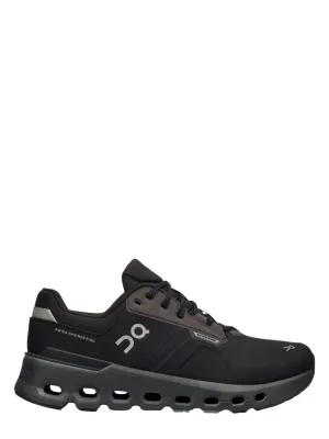 On Running Women's Cloudrunner 2 Waterproof Sneaker in Magnet/Black
