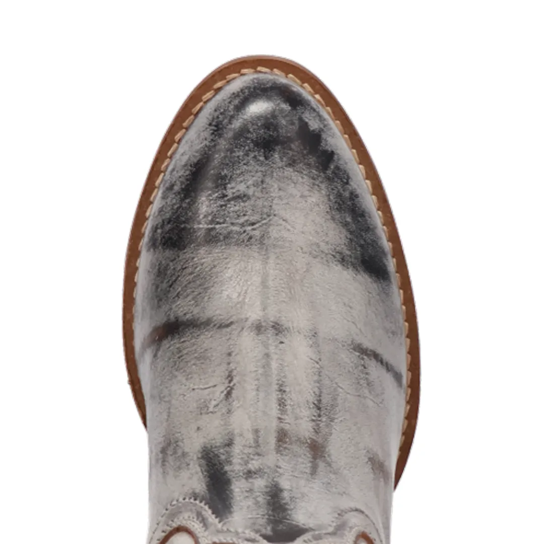 Online Exclusive | Dingo | Faded Love Leather Boots in Black ** PREORDER