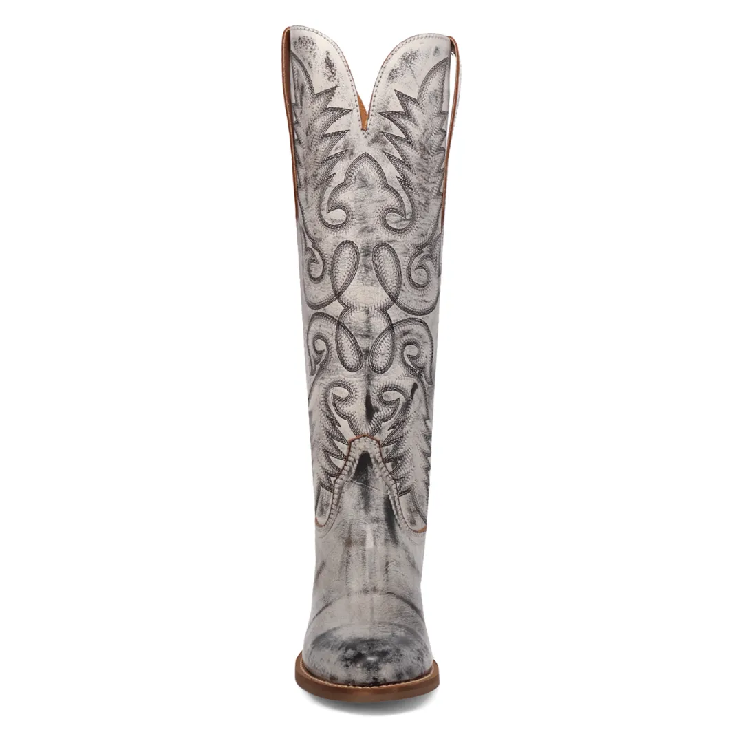 Online Exclusive | Dingo | Faded Love Leather Boots in Black ** PREORDER