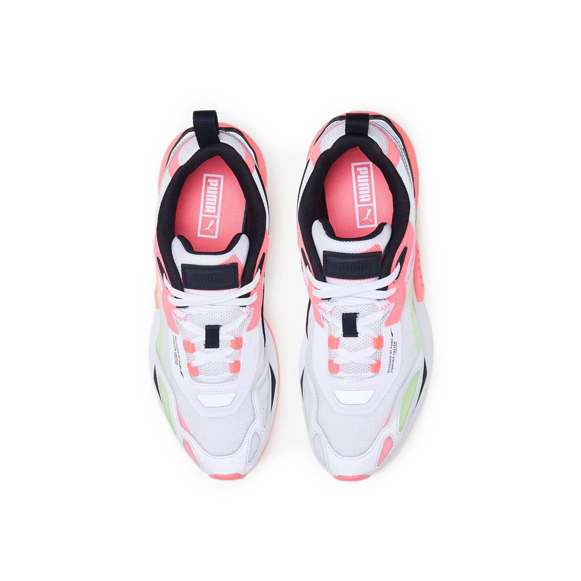 Puma Mens Mirage Tech Paradise Shoes 'Puma White/Ignite Pink'