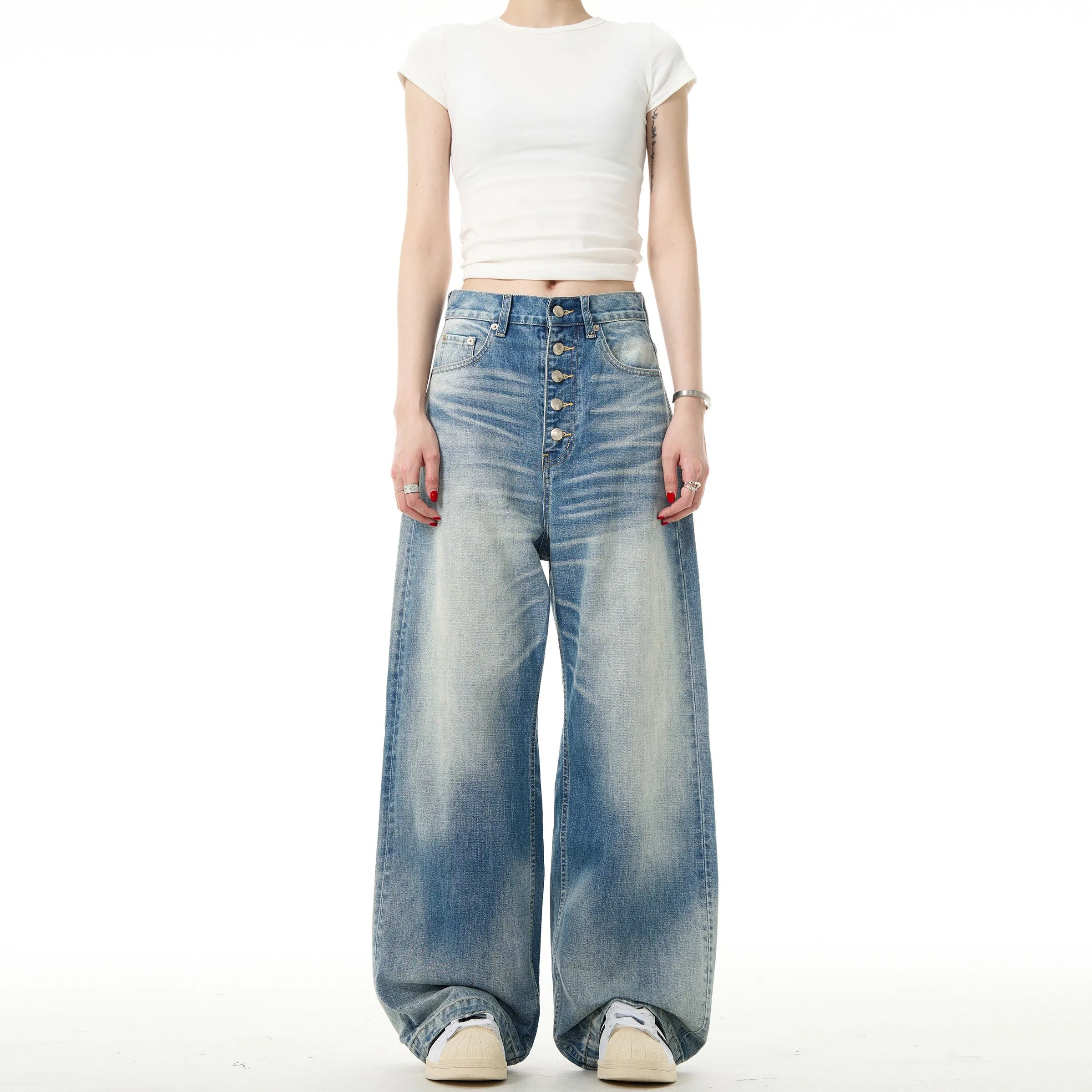 "Ocean" Heavy & Extra Baggy Jeans