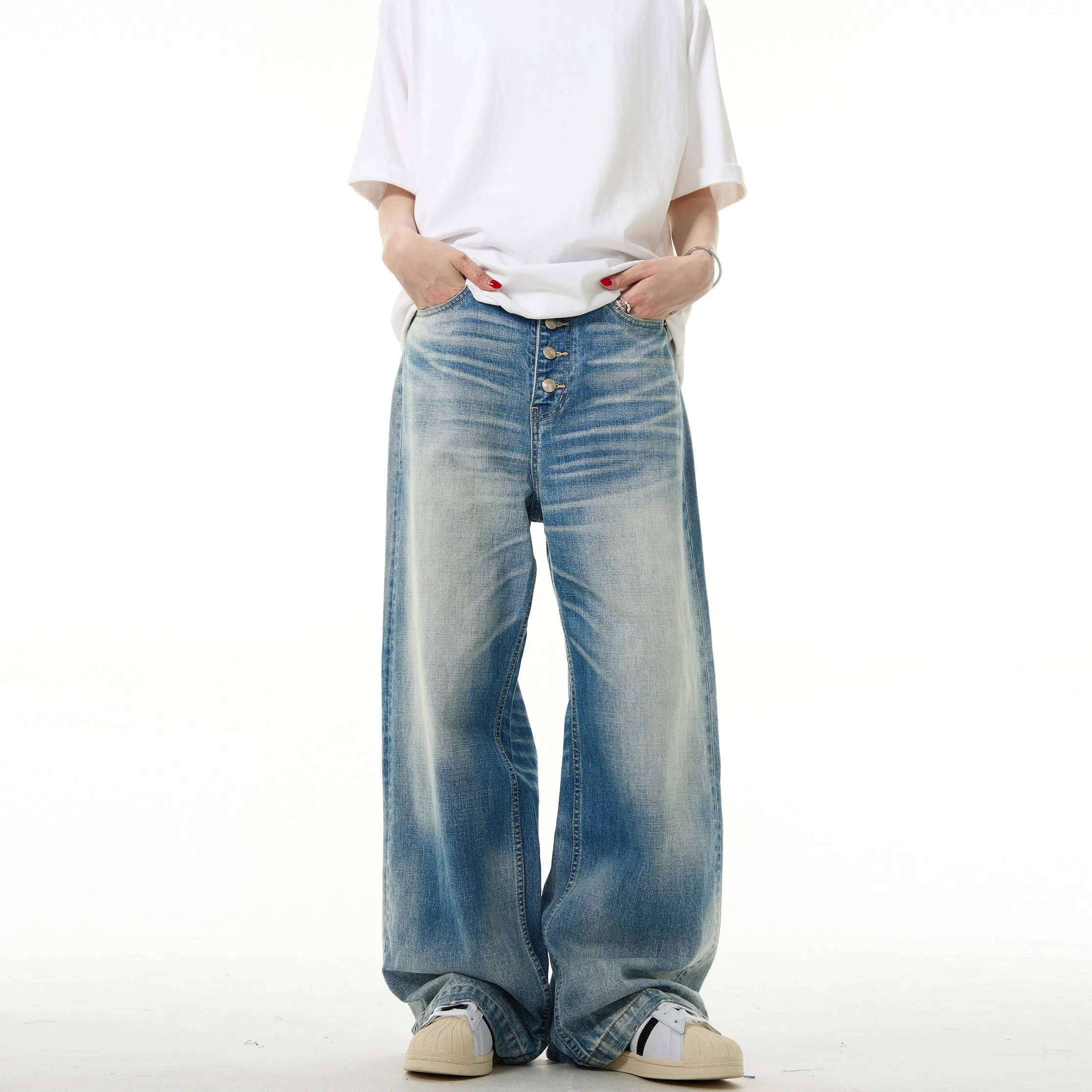 "Ocean" Heavy & Extra Baggy Jeans