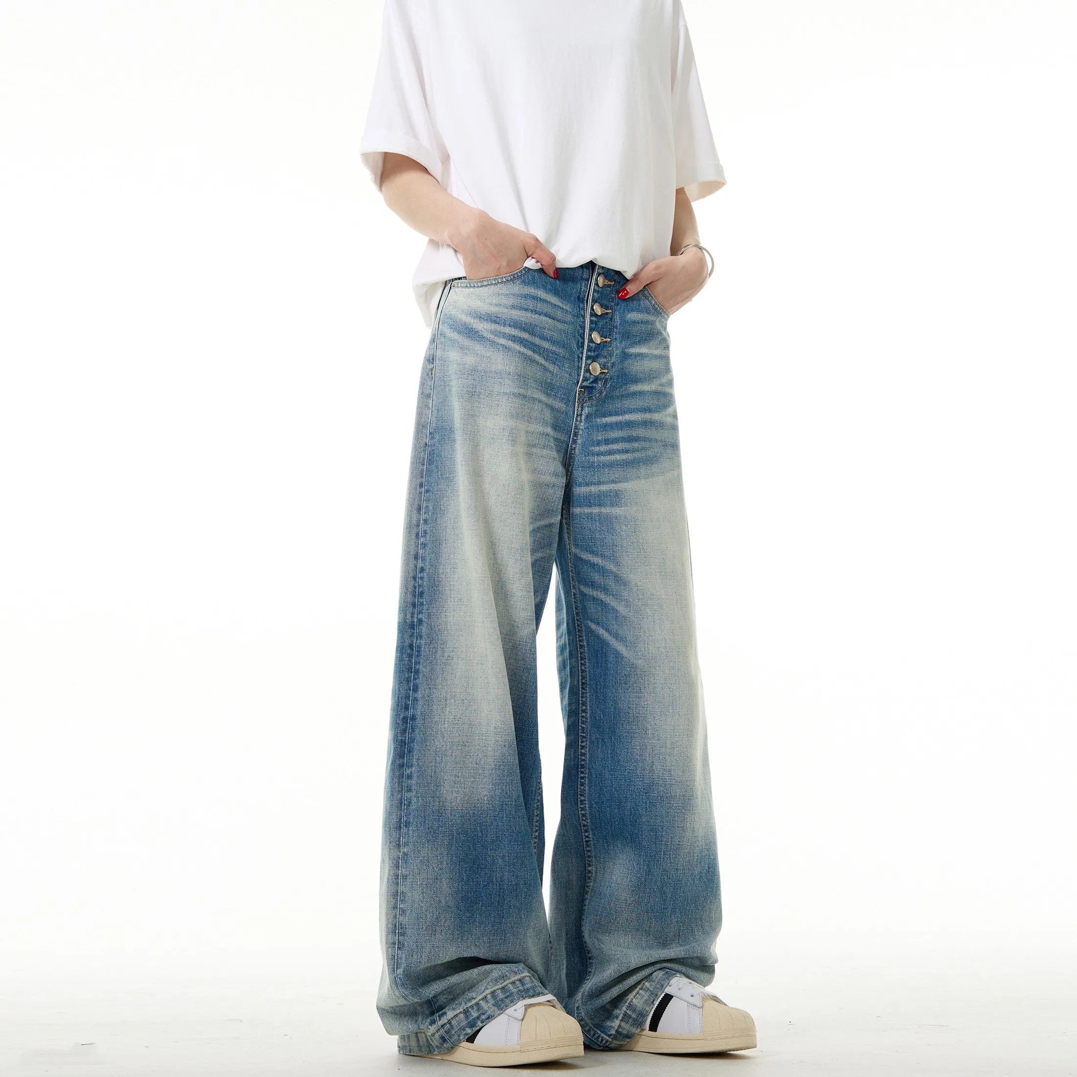 "Ocean" Heavy & Extra Baggy Jeans