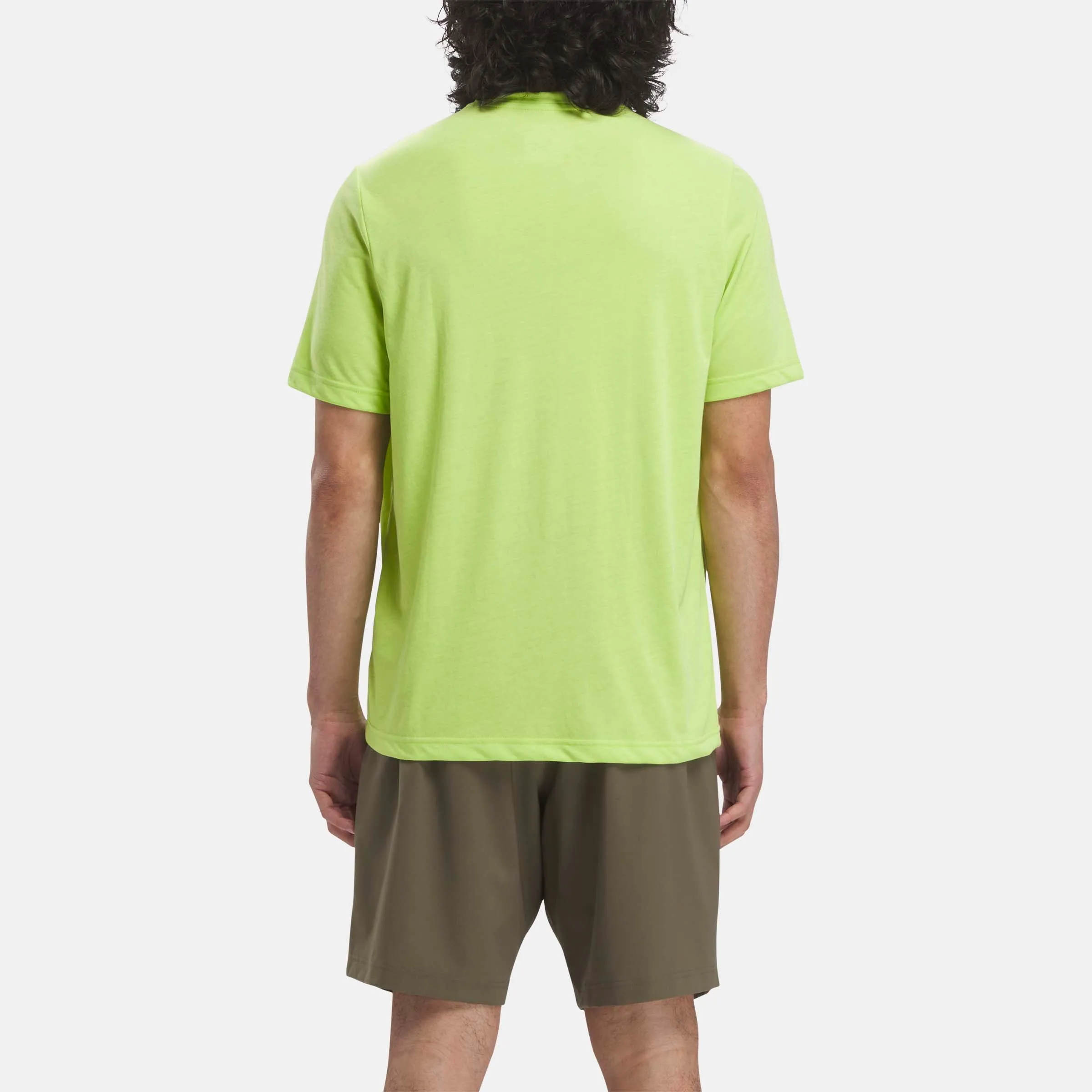 Running Graphic Tee Laser Lime