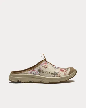 RX Slide 3.0 'Flowers' Safari / Kangaroo / Toasted Coconut Slip On Sneakers