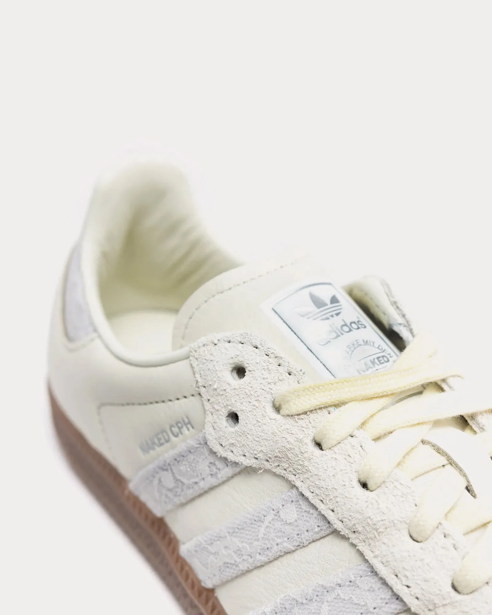 Samba OG White / Off White / Crystal White / Silver Metallic Low Top Sneakers