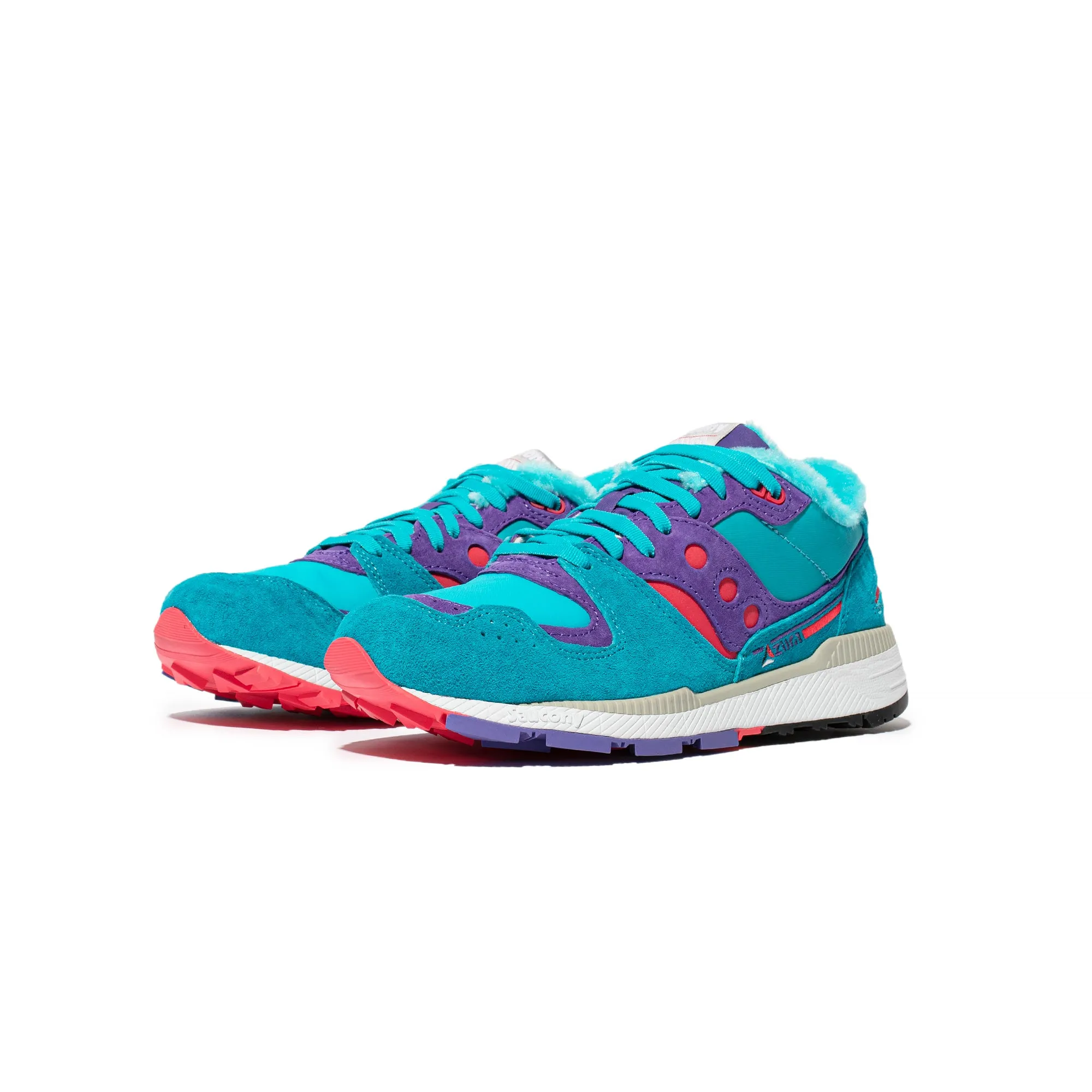 Saucony Mens Azura Shoes 'Light Blue/Violet'
