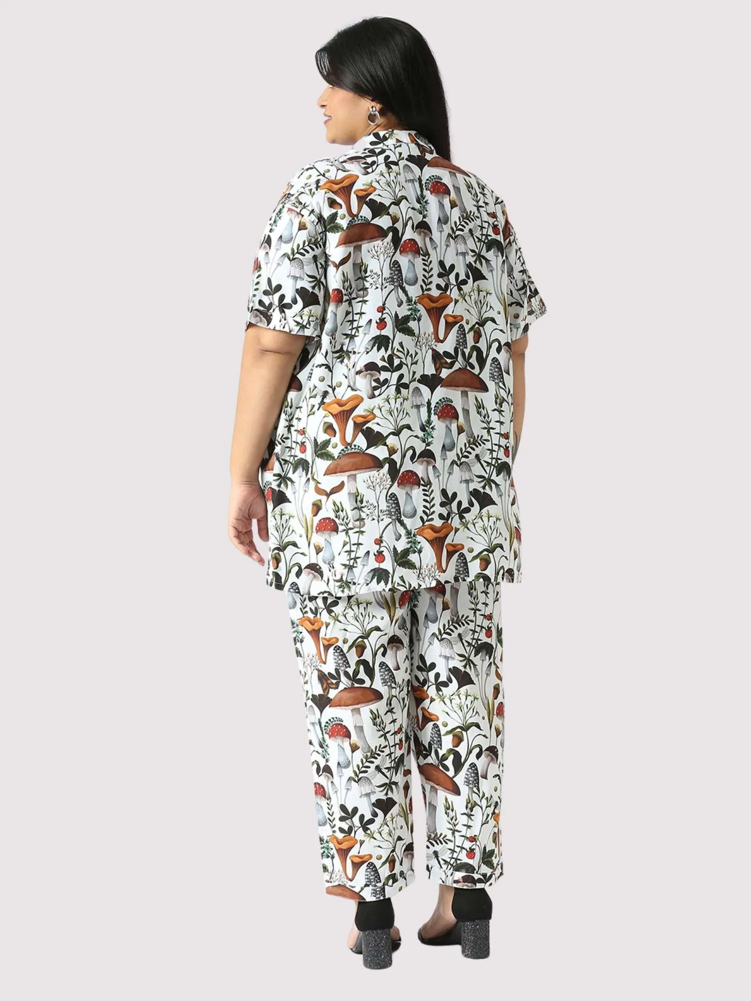 Sepia Wild Plus Size Women's Co-ord Set