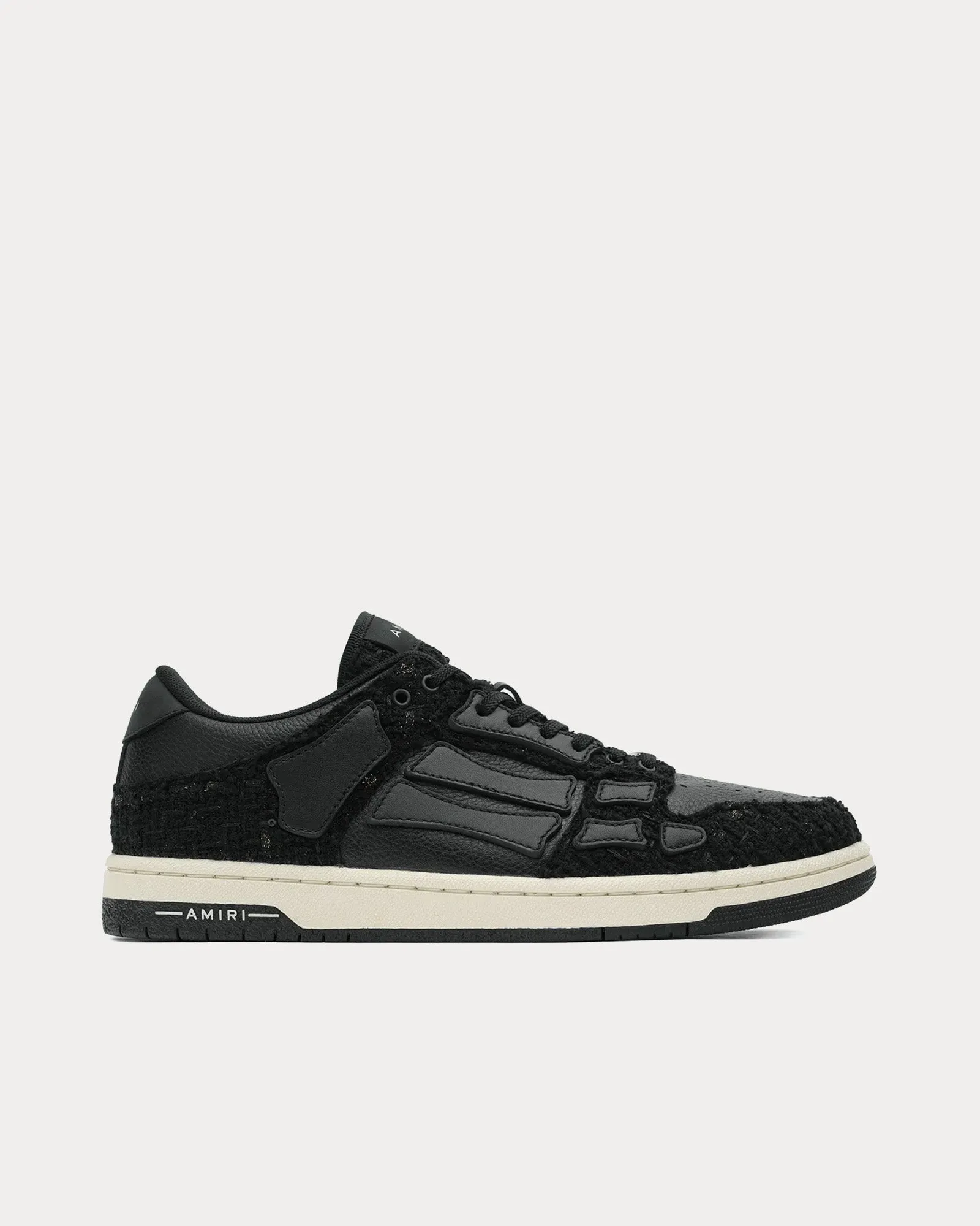 Skel-Top Boucle Black Low Top Sneakers